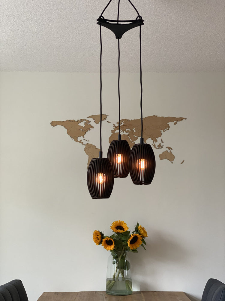 
                  
                    Mini Lamp Oval Straight - Set van 3 hanglampen
                  
                